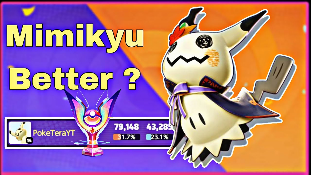 Mimikyu is Still Better || Pokemon Unite || Master Rank Gameplay