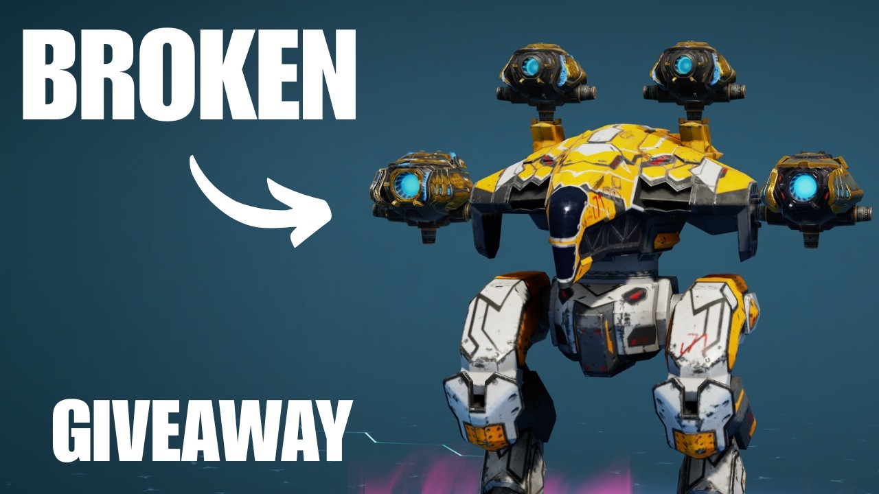 Is This The Best Raven Build In War Robots - Giveaway
