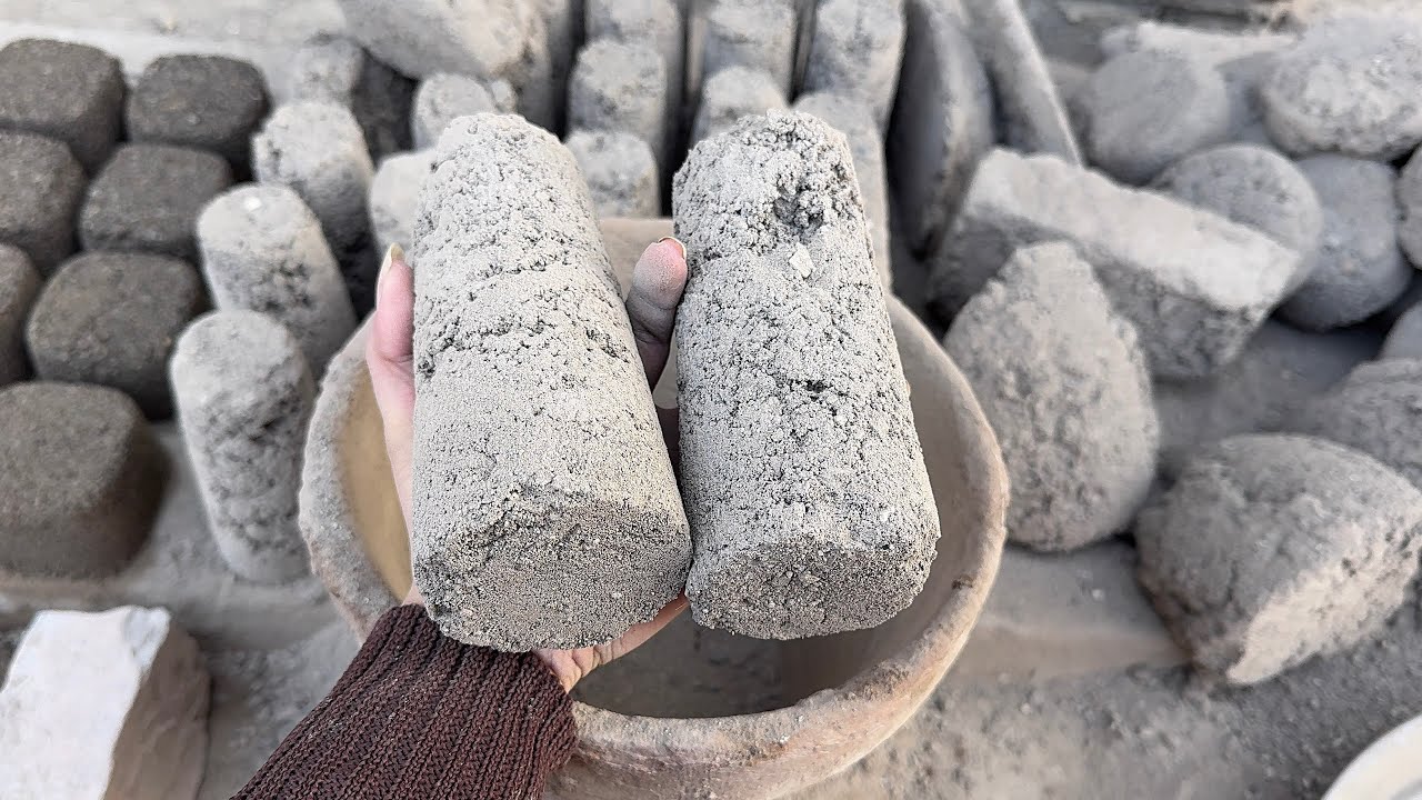 New video 🌹crunchy grainy sand texture dry floor & claypot and water 💦 crumbling 🔥satisfying dusty🌪️
