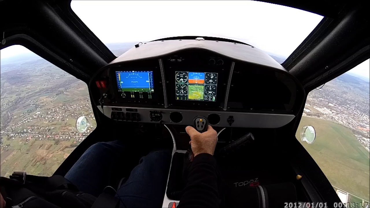 Topaz KR30 Technical check flight -  Ekolot