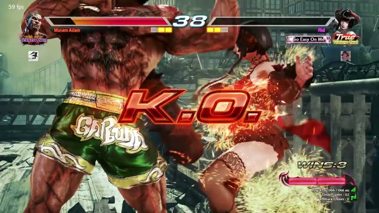 FAHKUMRAM VS ELIZA TEKKEN 7 ONLINE SEASON