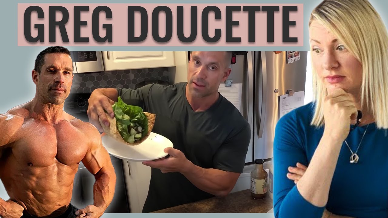 Dietitian Reviews Fitness Influencer GREG DOUCETTE What I Eat In A Day