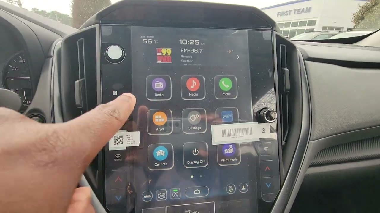 Subaru Crosstrek Multimedia System (11.6