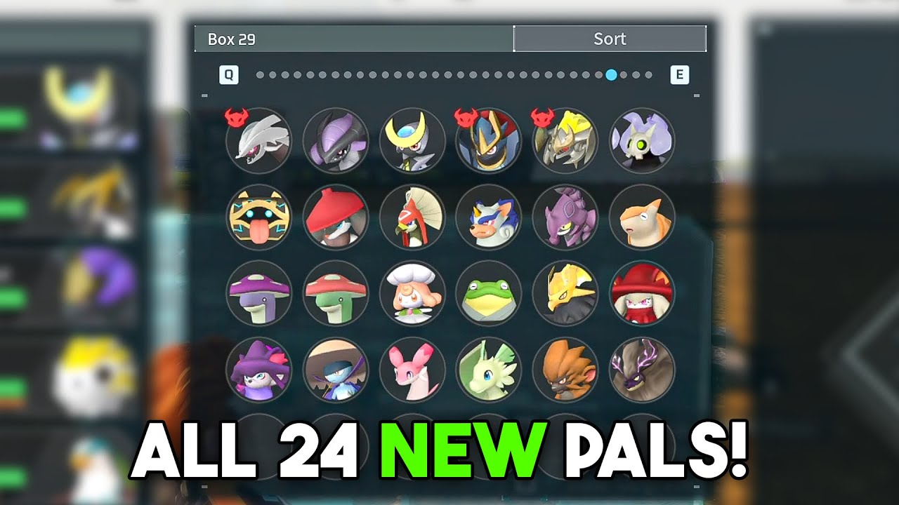 Capturing All 24 NEW Pals in Sakurajima Update! Palworld