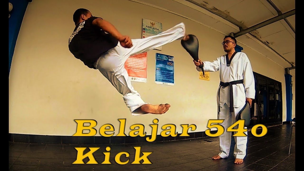 Tutorial 540 Kick Taekwondo Reyhan Sebastian Damanik