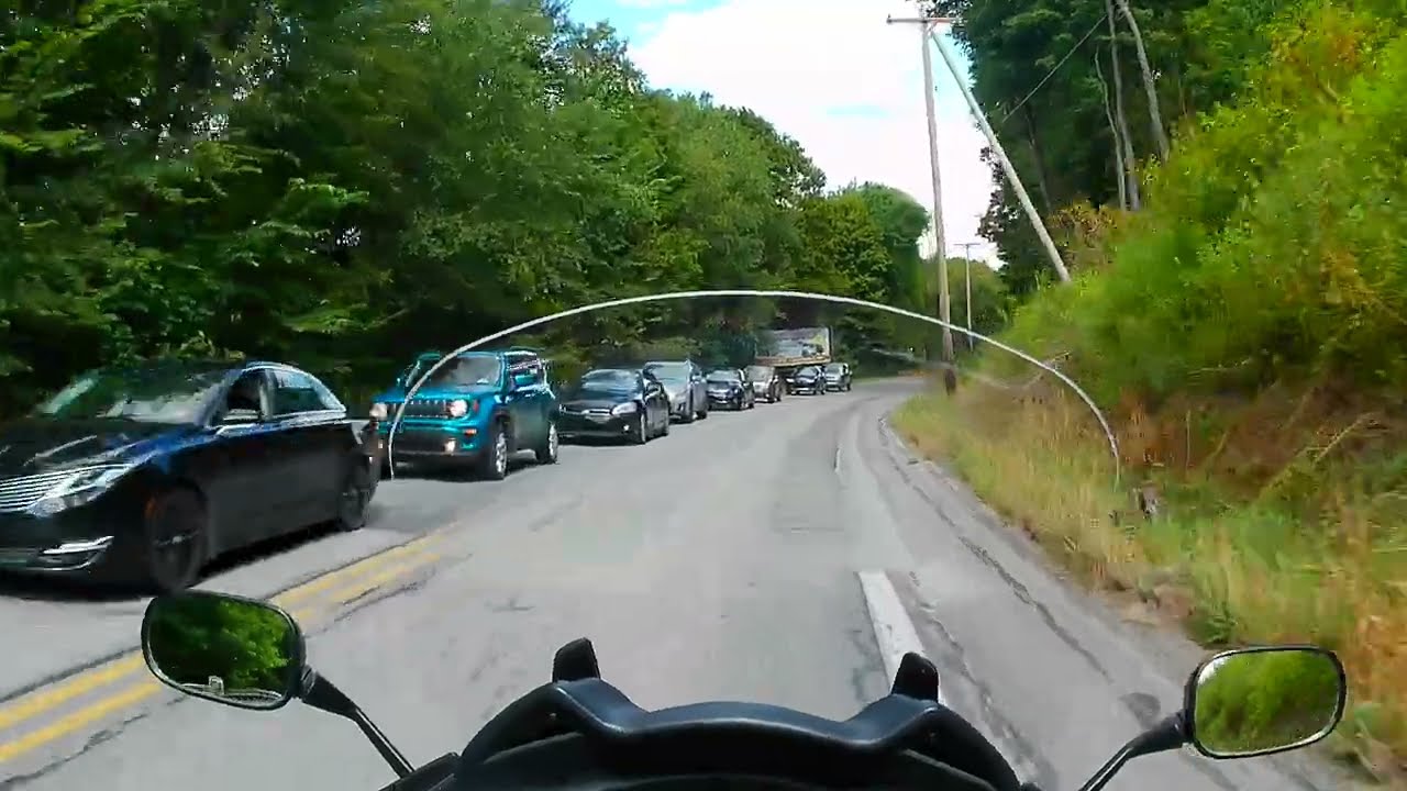 Honda NT 700 New Brighton to Harmony pa
