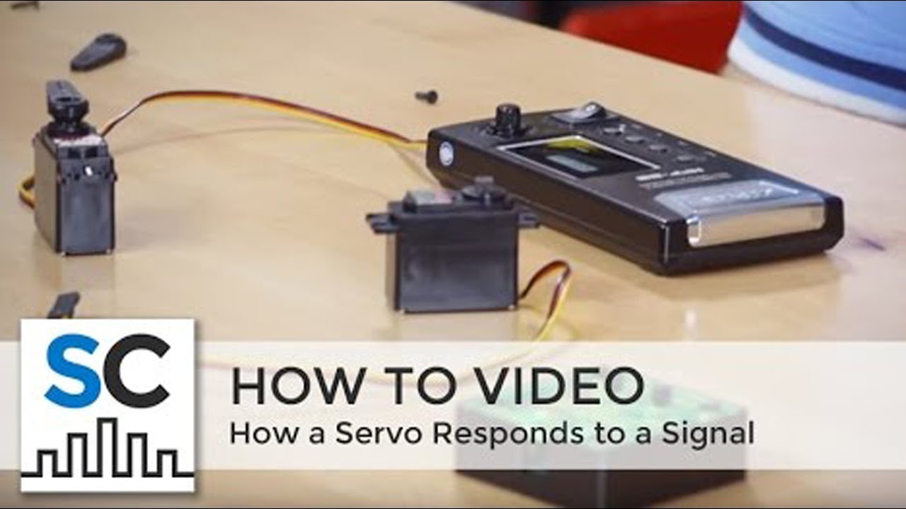 How a servo responds to a signal