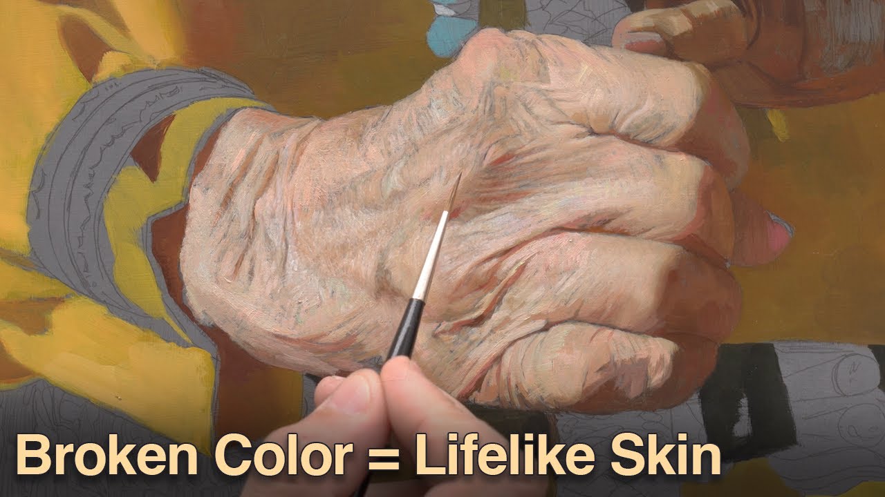 STOP Over-Blending! Use Broken Color for Realistic Skin!