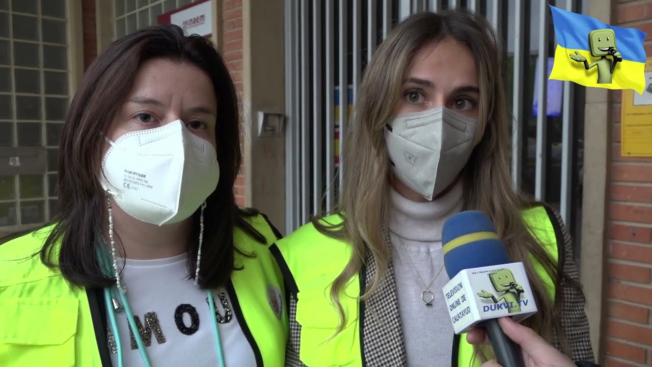 44 REFUGIADOS UCRANIANOS LLEGAN A CALATAYUD