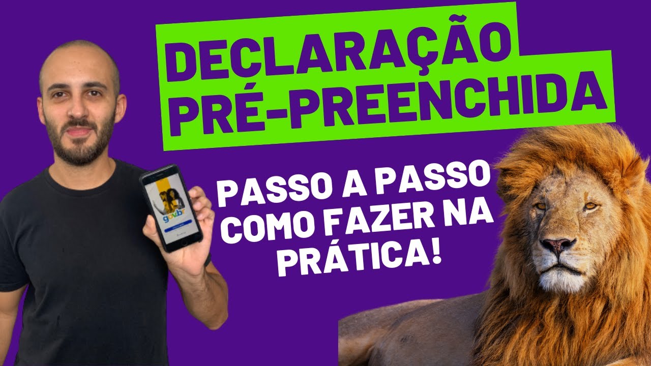 Declaração de Imposto de Renda Pré-Preenchida 2025 - NA PRÁTICA