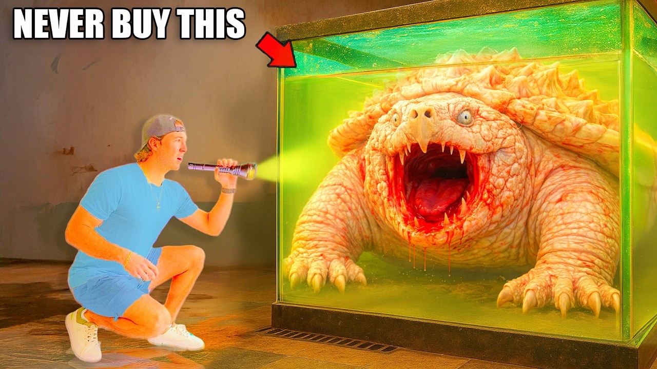 I Bought The Scariest Sea Monsters Off The Web...