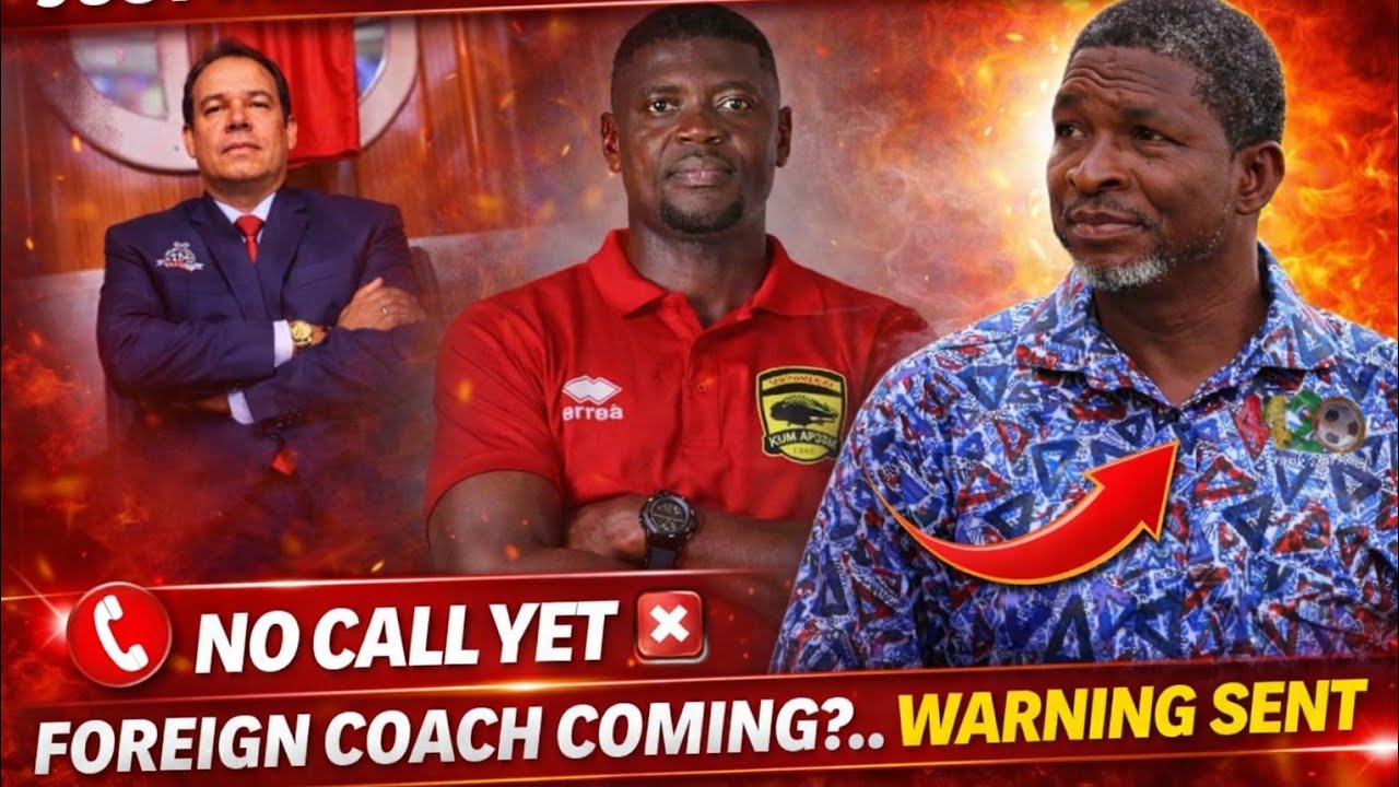 JUST IN: KOTOKO NEW COACH SEARCH 👀 NO CALL YET...FOREIGN COACH COMING?.. WARNING SENT 