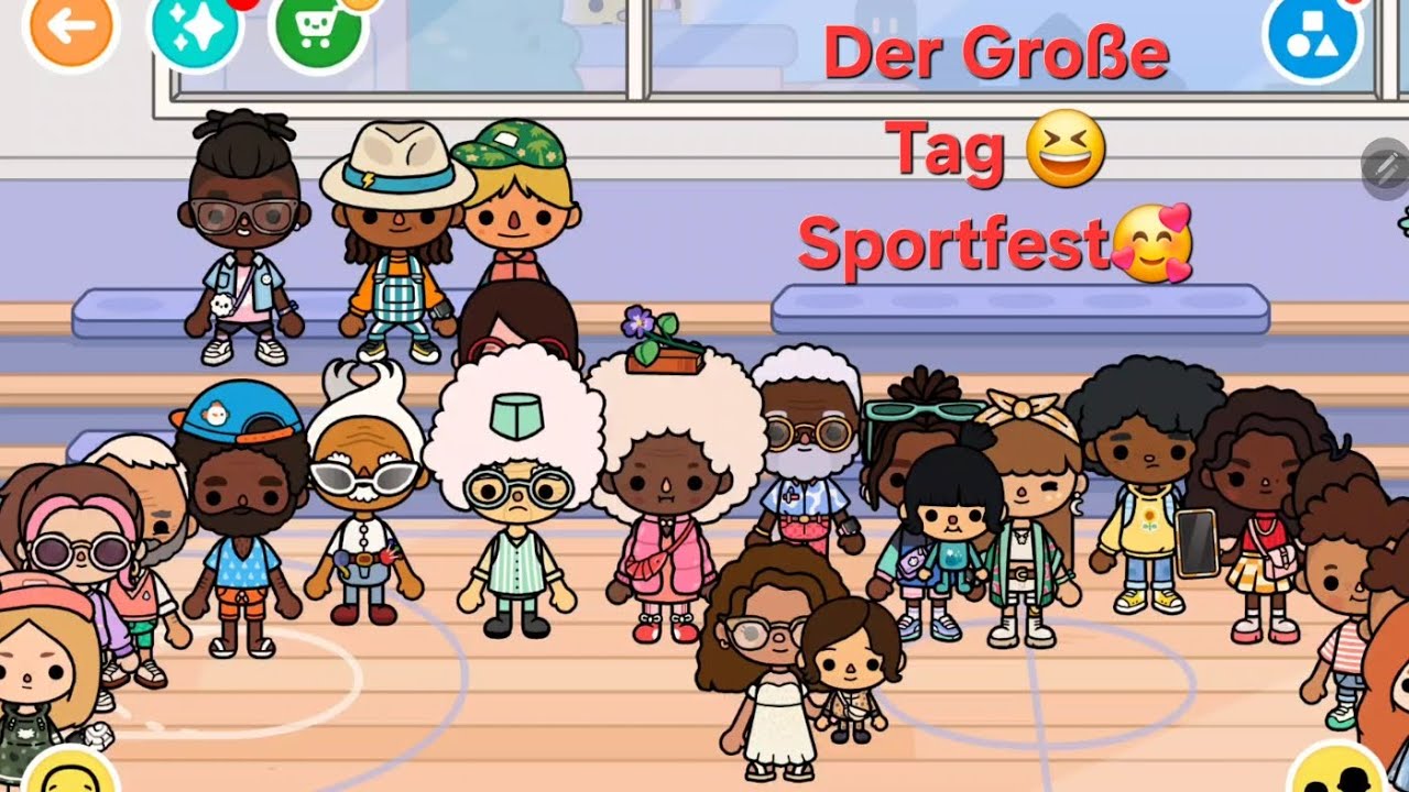 😄TocaBoca🤩 Der Große ⚽️Sporttag in 🤿der Schule🏆