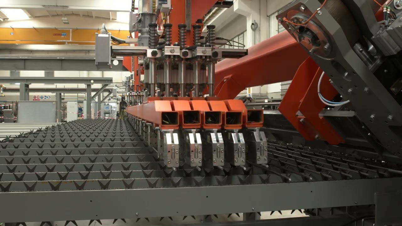 FLEXIWELD L  - special mesh welding plant for precast elements - AWM srl
