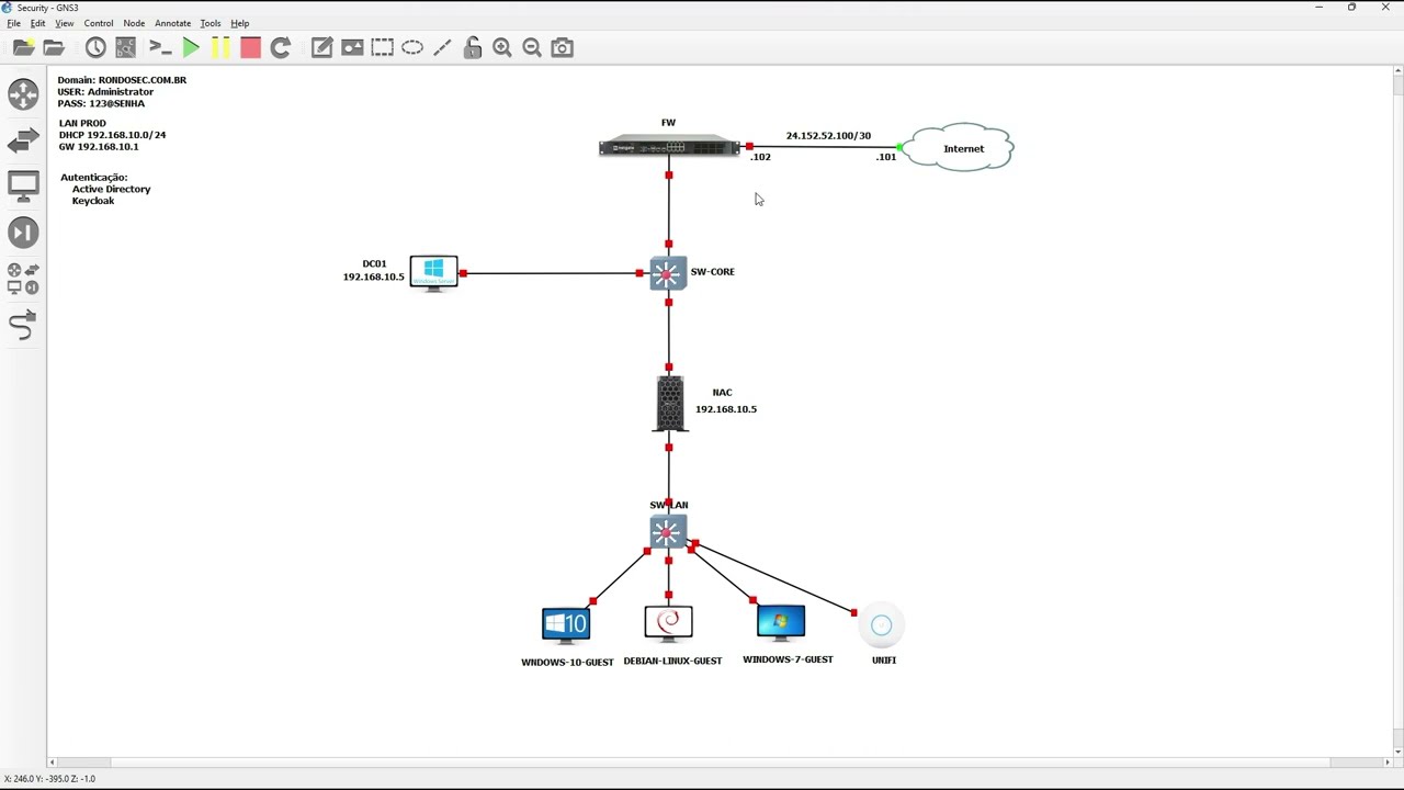 Treinamento PacketFence - Demo Lab