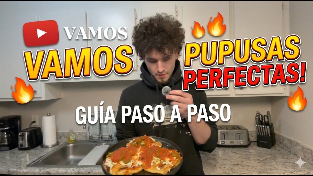 Como hacer pupusas caseras muy facil y rapido