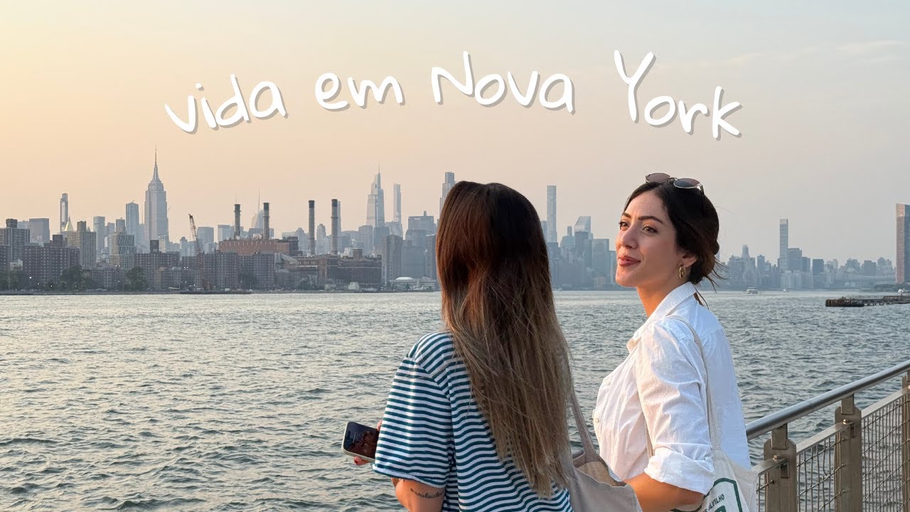 rotina em Nova York - corrida, praia, Domino Park