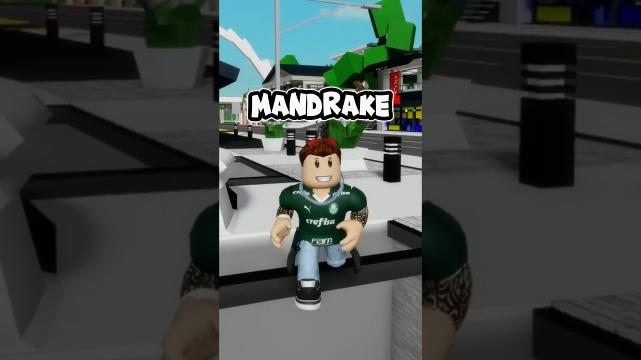 COMO SERIA MINHA SKIN MANDRAKE NO BROOKHAVEN ROBLOX! 🤔