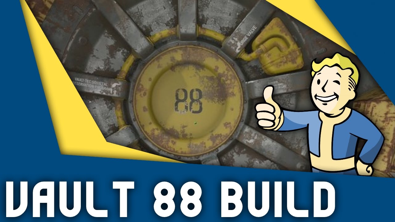 Fallout 4 Let's Build | Vault 88 | Part 2 - Cafeteria & Overseer's Quarters