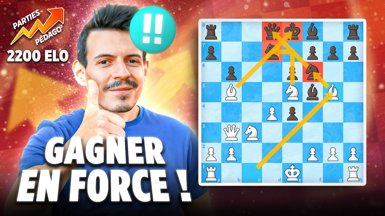 Tu crois que battre un 2200 Elo c’est simple ? Regarde ça 😬