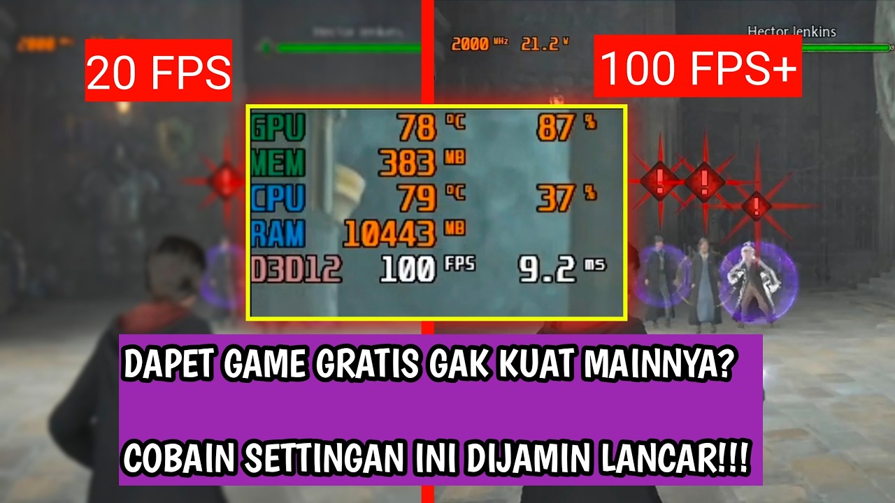 BEST SETTINGS HOGWARTS LEGACY!! Low End Laptop / PC MUST WATCH!! AMD RYZEN 5 7530U