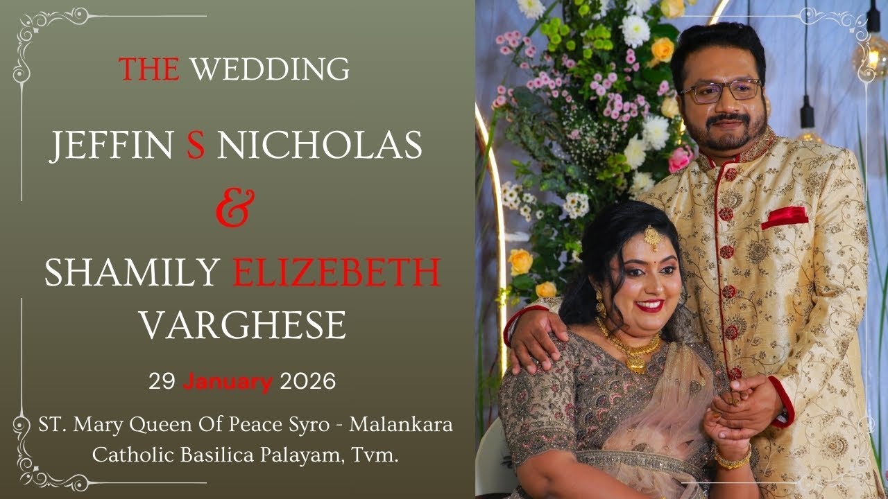 JEFFIN S NICHOLAS & SHAMILY ELIZEBETH VARGHESE
