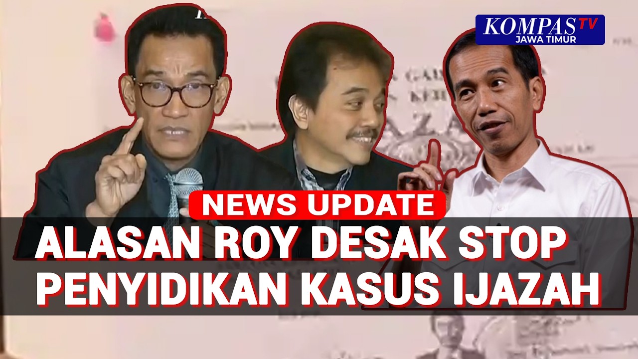Polemik Ijazah Jokowi, Roy Desak Aparat Hentikan Penyidikan!