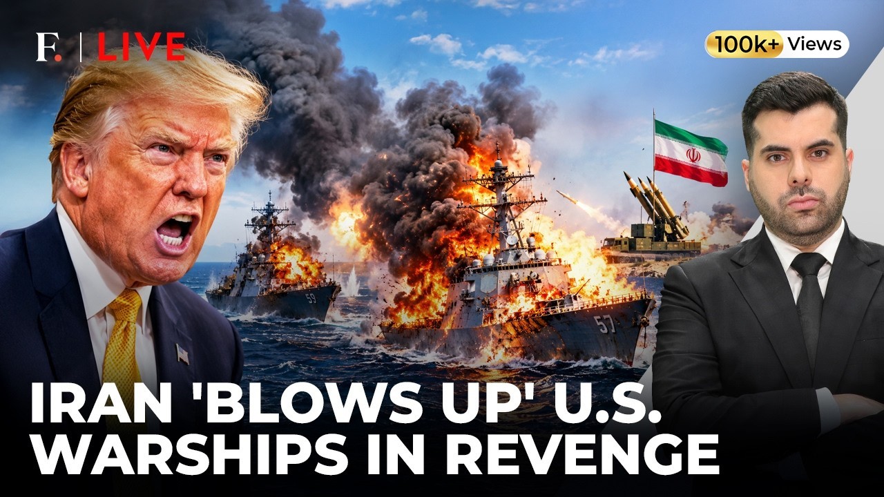 Иран &laquo;уничтожает военные корабли США&raquo; баллистическими ракетами; месть за атаку на танкеры | First...