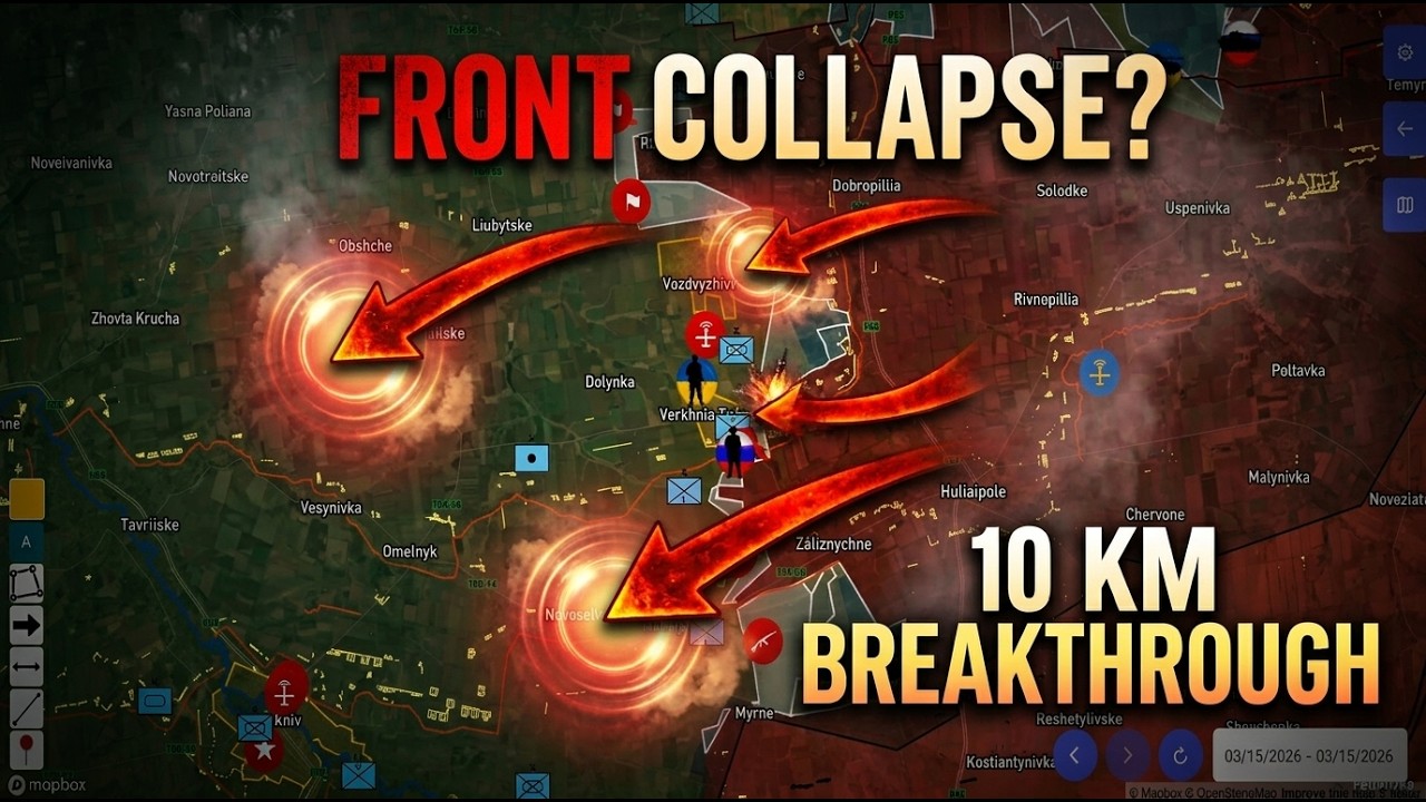 Ukrainian Front Collapses by 10 km in Zaporizhzhia &ndash; Russian Forces Break Through in Three Locations