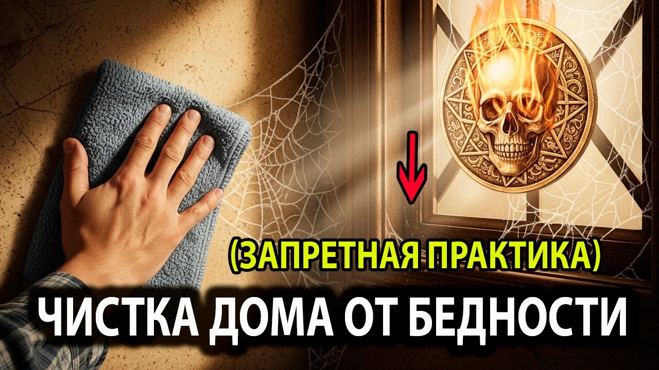 ЧИСТКА ДОМА ОТ БЕДНОСТИ: Не Уборка, а Поэтапное Изгнание. (ПРАКТИКА)