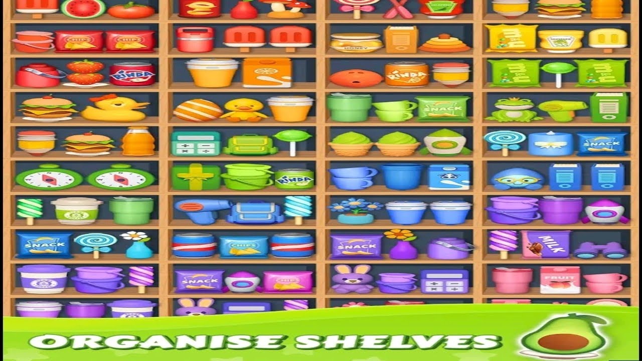 Goods Puzzle: Sort Challenge | Satisfying Item Sorting Puzzle Gameplay (Android/iOS)