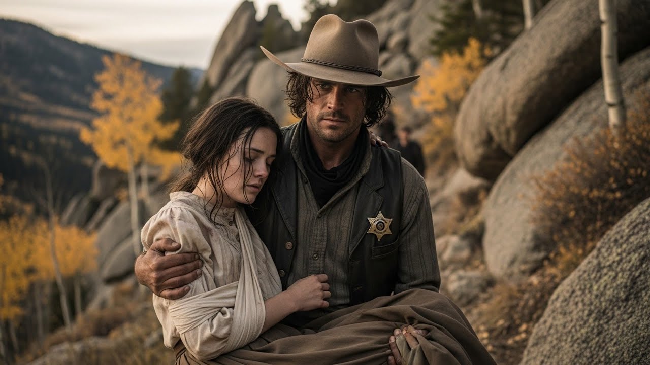 She Was Escaping Through The Mountains, A Cowboy Found Her And Said 
