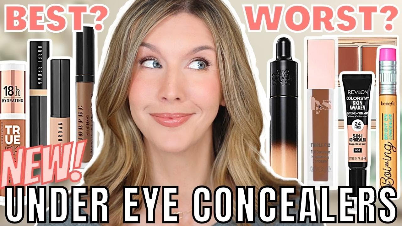 BEST & WORST NEW Concealers For Dry Under Eyes with Fine Lines & Dark Circles 2022
