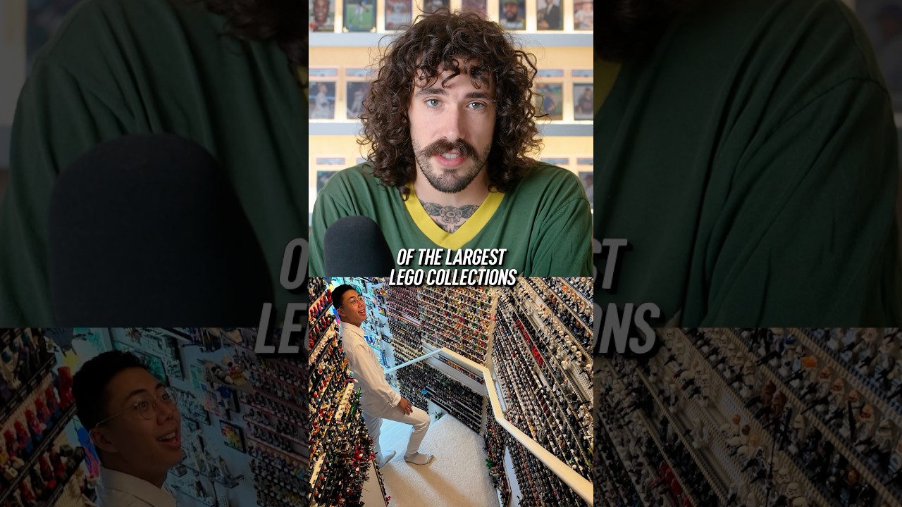 Jego kolekcja klock&oacute;w LEGO jest warta MILIONY i NIGDY jej nie sprzeda! 😮