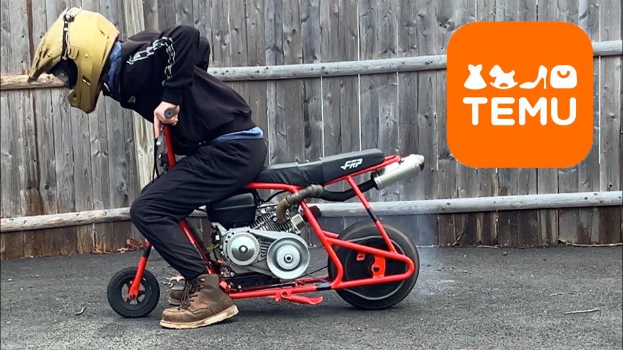 Cheap TEMU Minibike Dragster Build