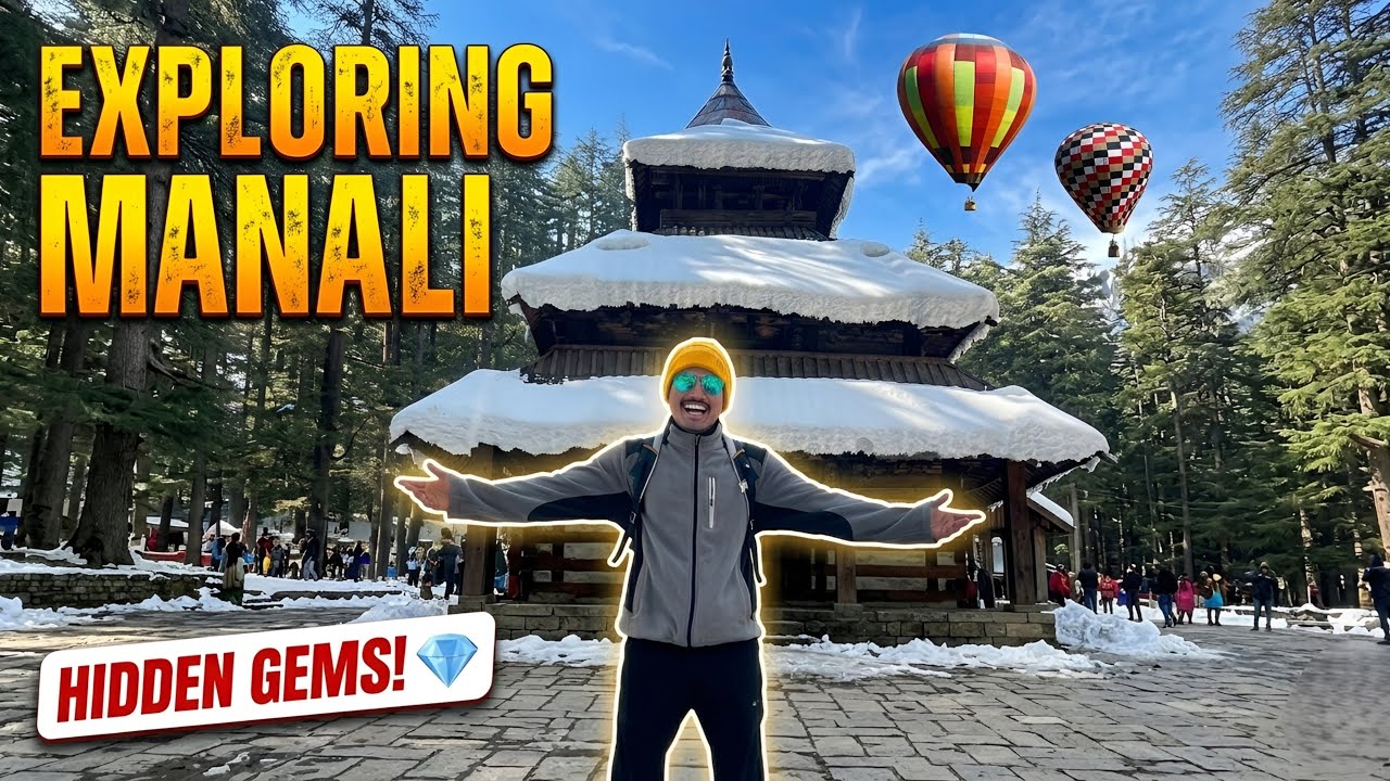 Manali Heavy Snowfall 2026| Old Manali | Kasol Manikaran | Full vidio | #manali 