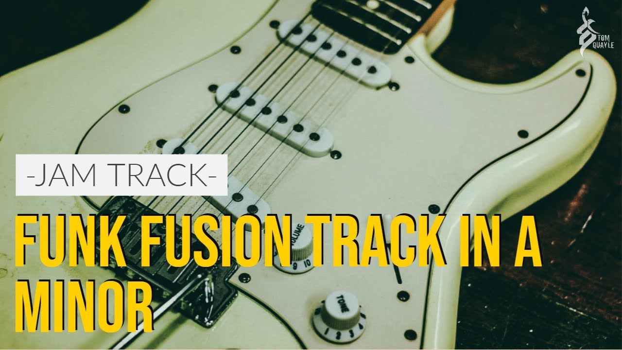 FUNKY FUSION KILLER GROOVE | Guitar Backing Track in A Minor