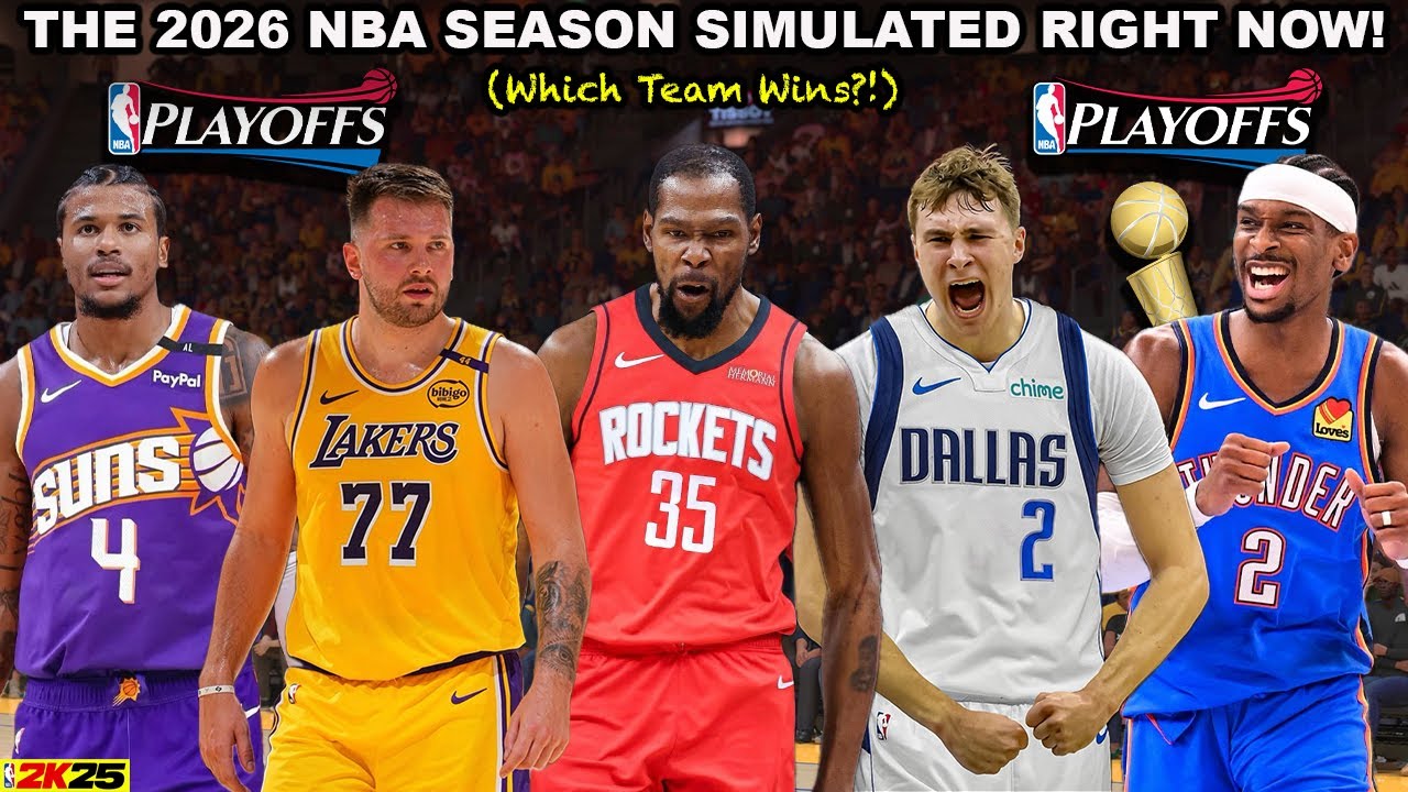 The 2026 NBA Season SimulatedToday after OKC Won! (Live 2K Simulation)