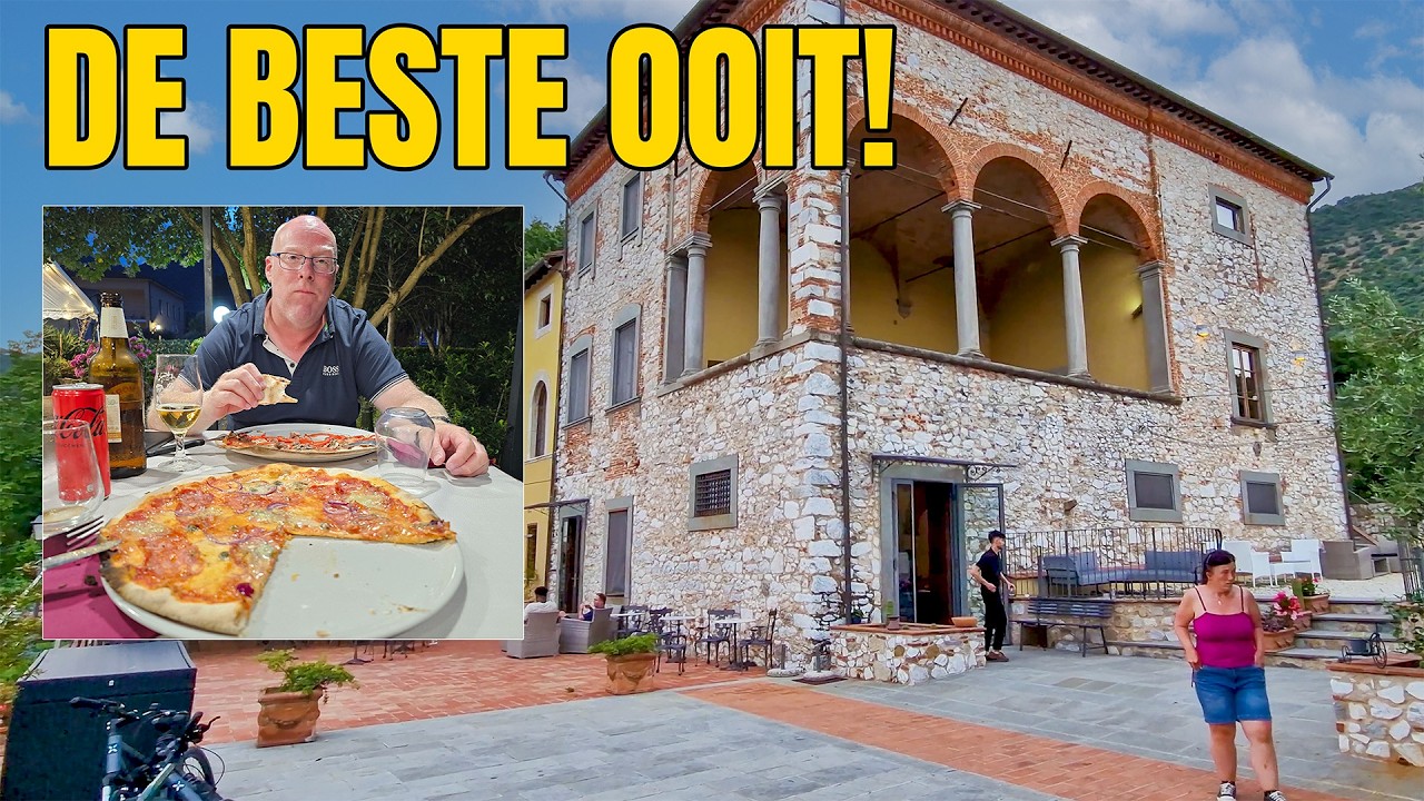 TOSCANE #17 - Lucca - Villa Rinascimento - De lekkerste pizza ooit 👌