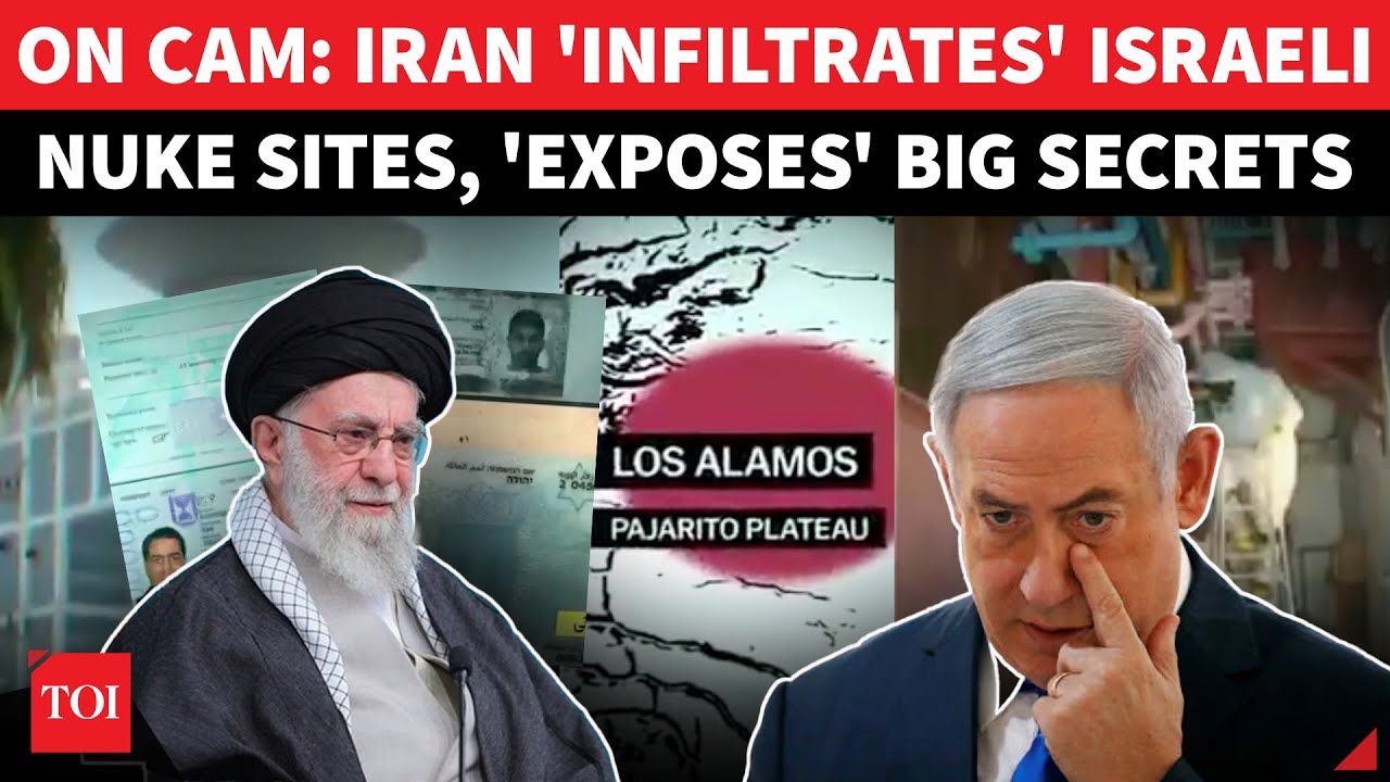 VIDEO: Iran Airs Footage Of 'HIDDEN' Israeli Nuclear Sites; Scientists' Personal Data LEAKED