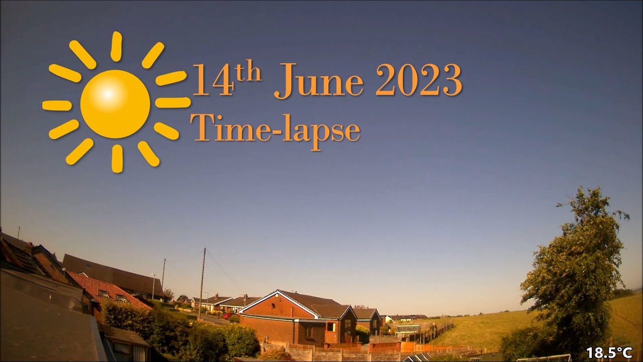 14 June 2023 Time-lapse: Another lovely June day