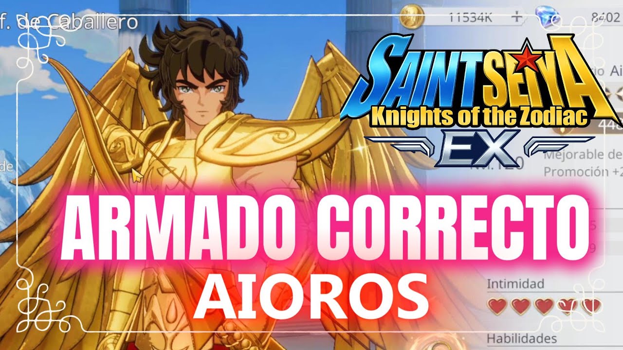🔥GUÍA DE ARMADO: AIOROS DE SAGITARIO 🔥 SAINT SEIYA EX – 