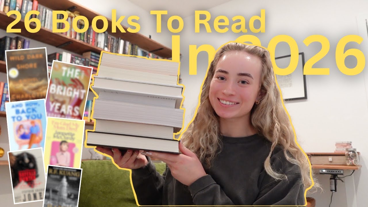 26 books I want to read in 2026📚🌟 *2026 tbr, 26 books for 2026*