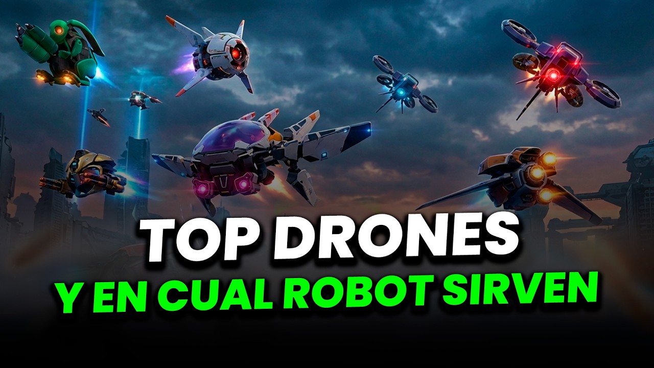 Mejores DRONES y Como USARLOS en War Robots WR