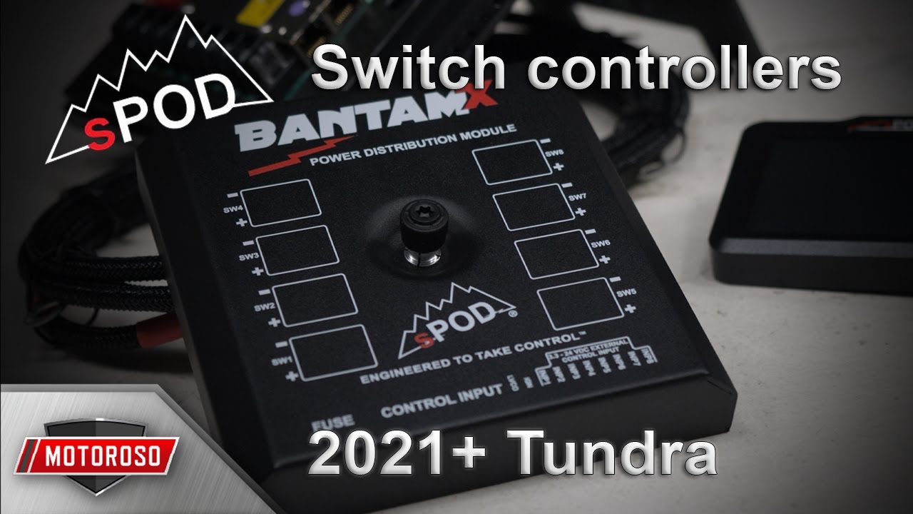 sPOD Switch Controller Kits for the for 2022+ Tundra