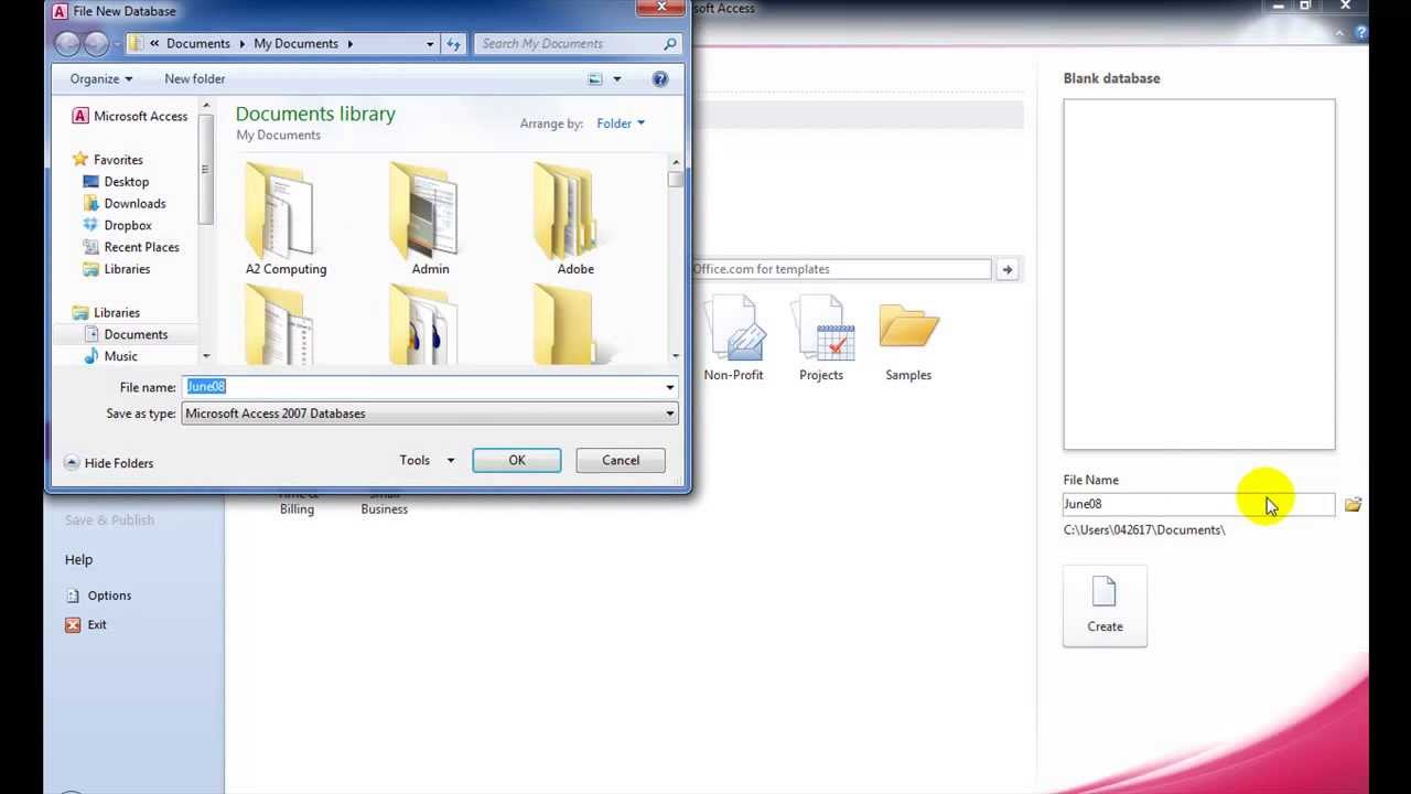 How to import data from a CSV file into Microsoft Access