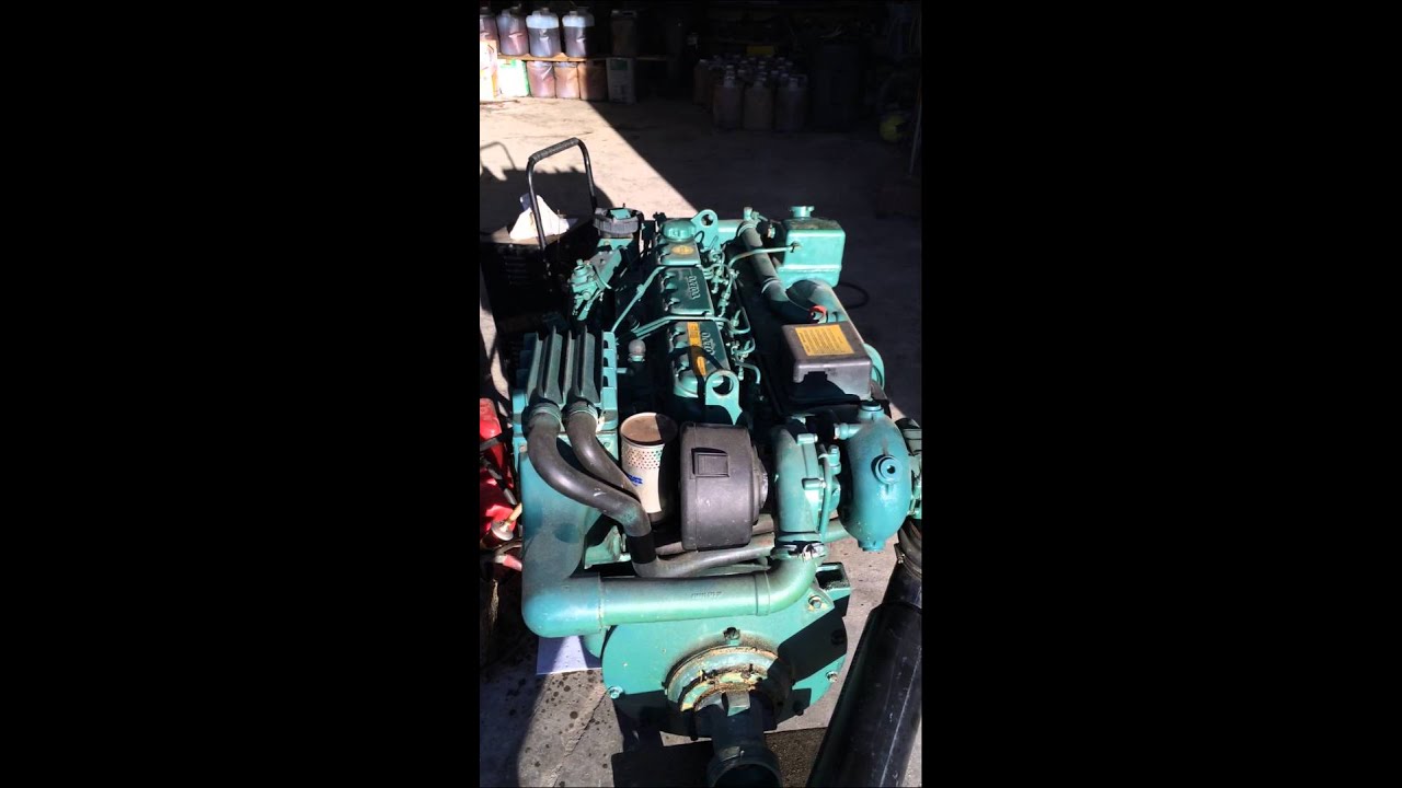 Volvo TAMD 41A cold start after 2 months of storage
