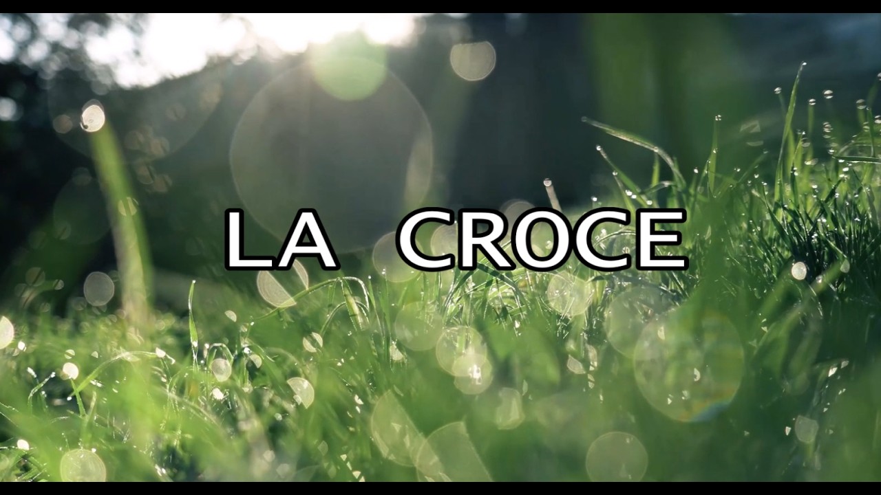 LA CROCE (Sauro Riccetti) + RIFLESSIONE sul significato della CROCE - Romani 6:23 -