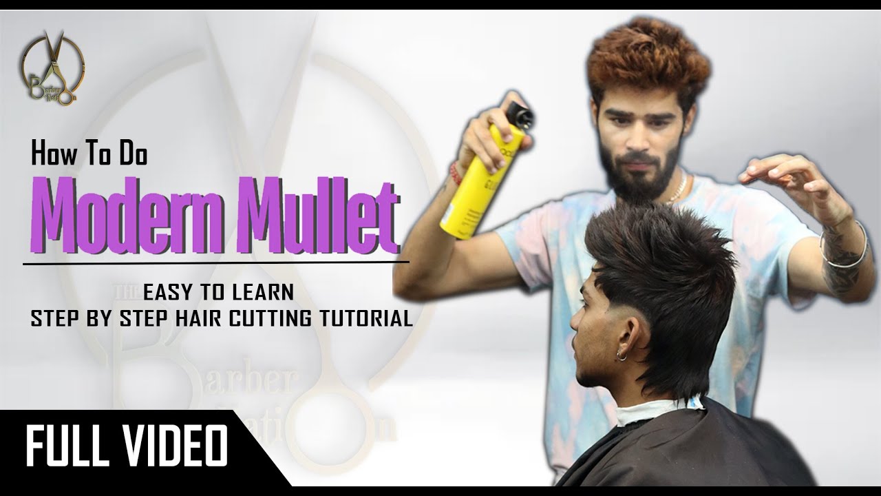 How To Do Modern Mullet Hair Cut आसान तस्कीते से आप भी कर सकते हो ऐसा  Hair Cut | Full Tutorial