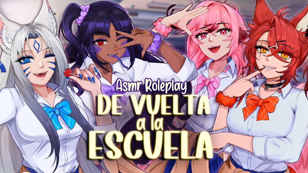 【ASMR】 Las Chicas Populares Te Dan La Bienvenida
